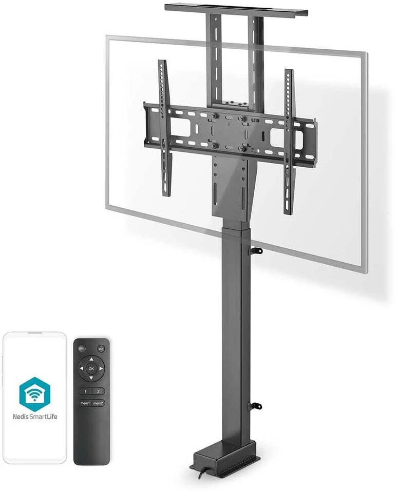 Nedis TVSM5840BK laikiklis televizoriams 2,03 m (80'') Juodas