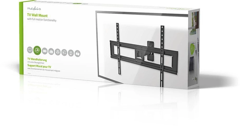 Nedis TVWM1450BK televizorių laikiklis 177,8 cm (70'') Juodas