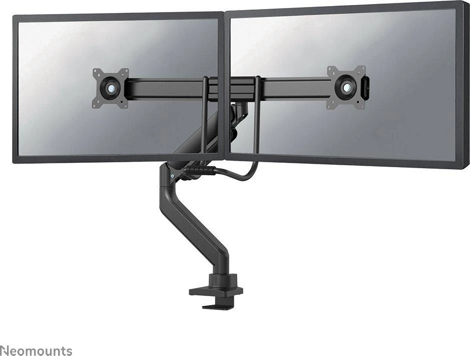 Laikiklis NEOMOUNTS BY NEWSTAR DS75-450BL2 FULL MOTION MONITORIUS DESK MOUNT FOR 17-32" SCREENS - Juodas