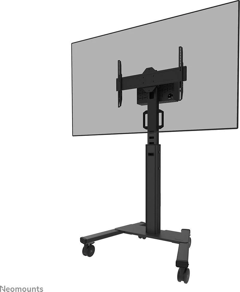 Laikiklis NEOMOUNTS BY NEWSTAR SELECT MOBILE DISPLAY FLOOR STAND (32-75") 10 CM. WHEELS Juodas