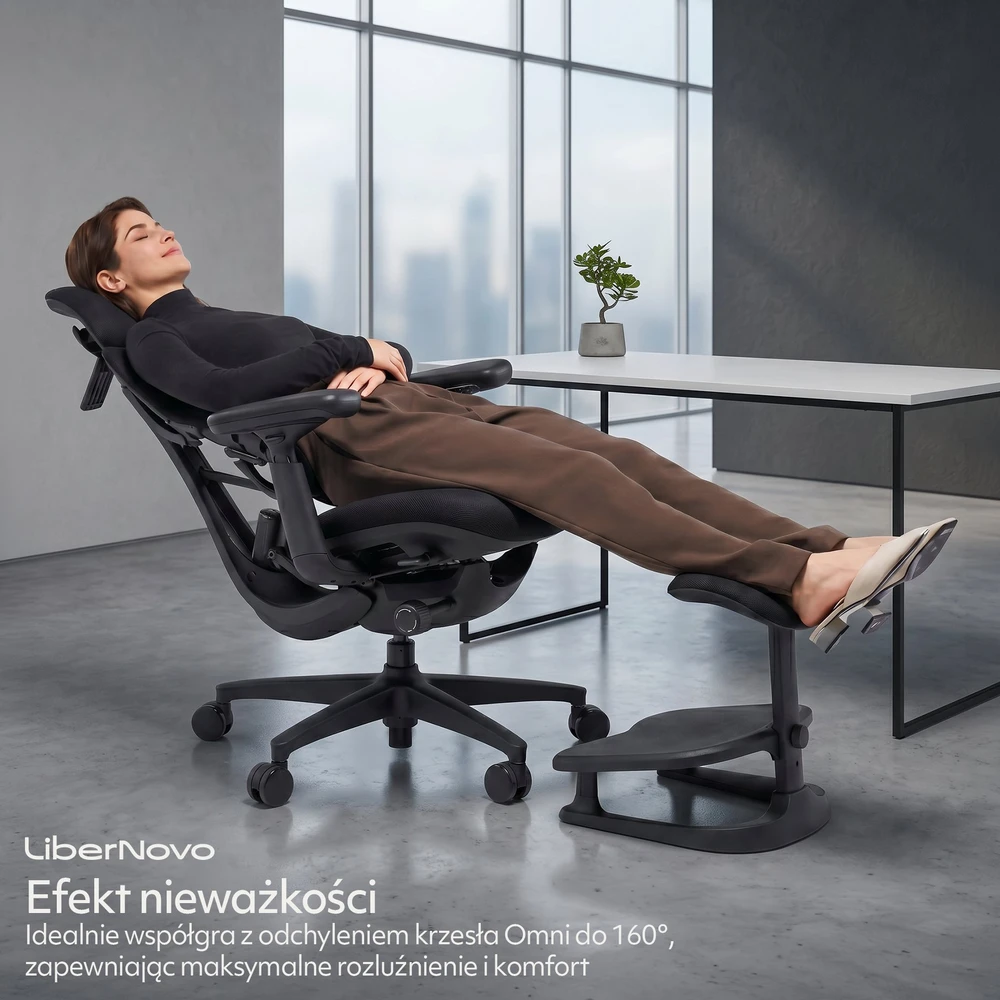 Valiklis „LiberNovo StepSync“ pakojė (juoda)