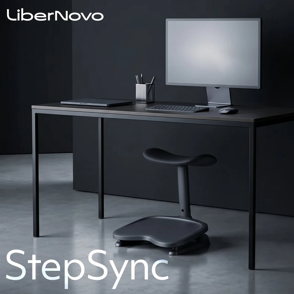 Valiklis „LiberNovo StepSync“ pakojė (juoda)