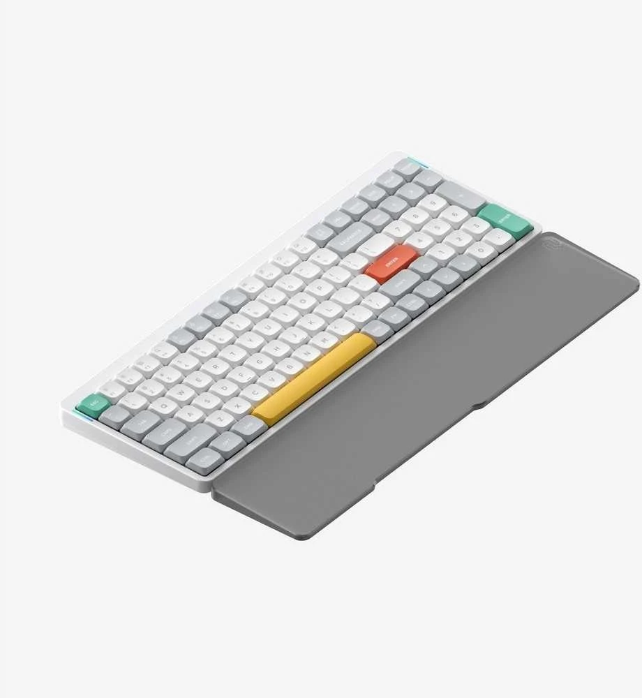 Laikiklis Nuphy - Mono Wrist Rest - Riešo atrama žemo profilio klaviatūrai, akrilas, juodas, 96%