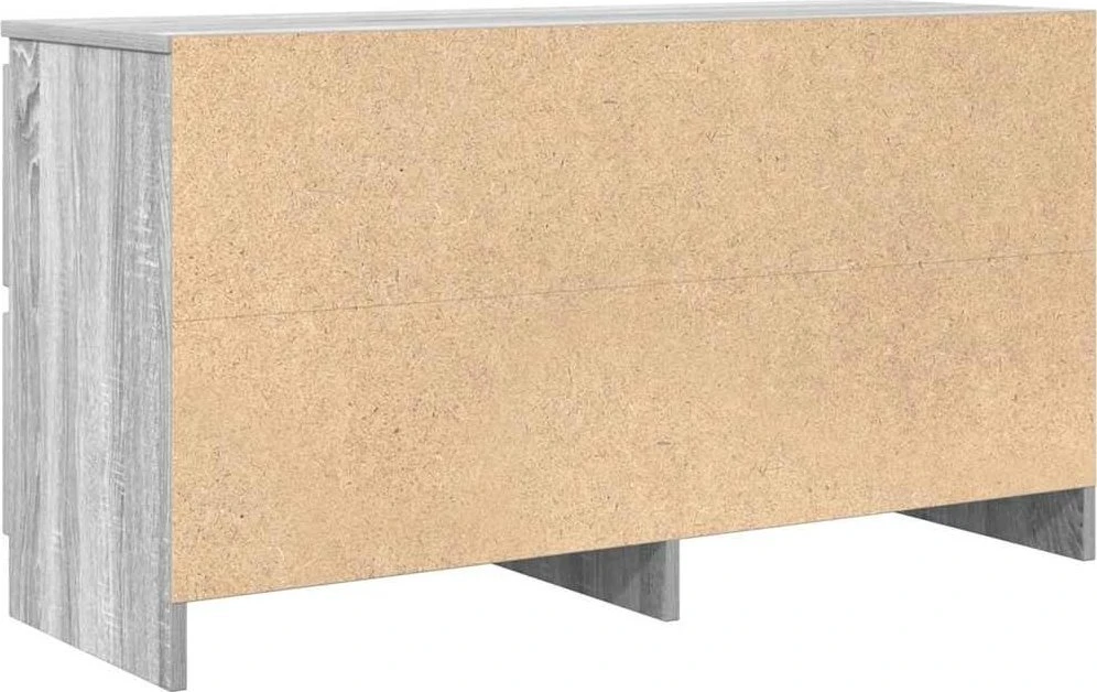 TV staliukas Televizoriaus spintelė, pilka ąžuolo, 100x35x55cm, mediena