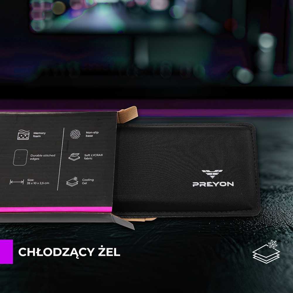 Klaviatūra PREYON Kilimėlis pod nadgarstki Falcon Soft TKL (PGW35)