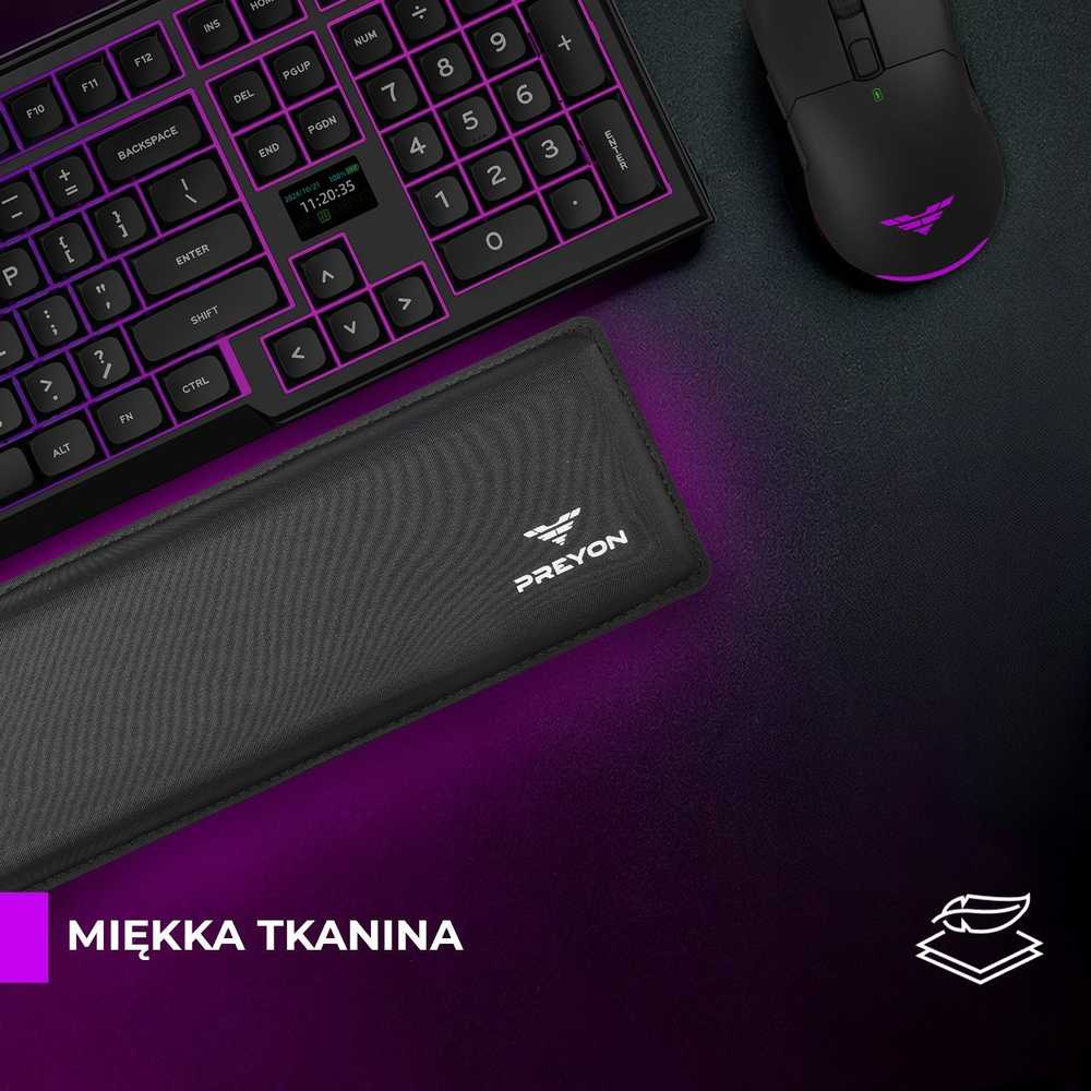Klaviatūra PREYON Kilimėlis pod nadgarstki Falcon Soft TKL (PGW35)