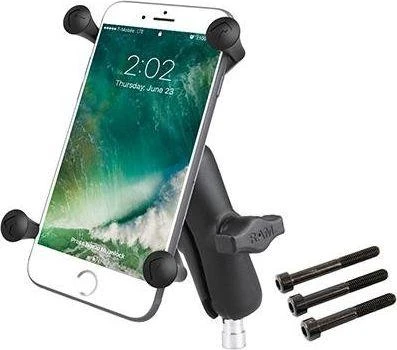 Ram Mounts Laikiklis - RAM X-Grip Didelis Su Motociklo Vairo Spaustuku