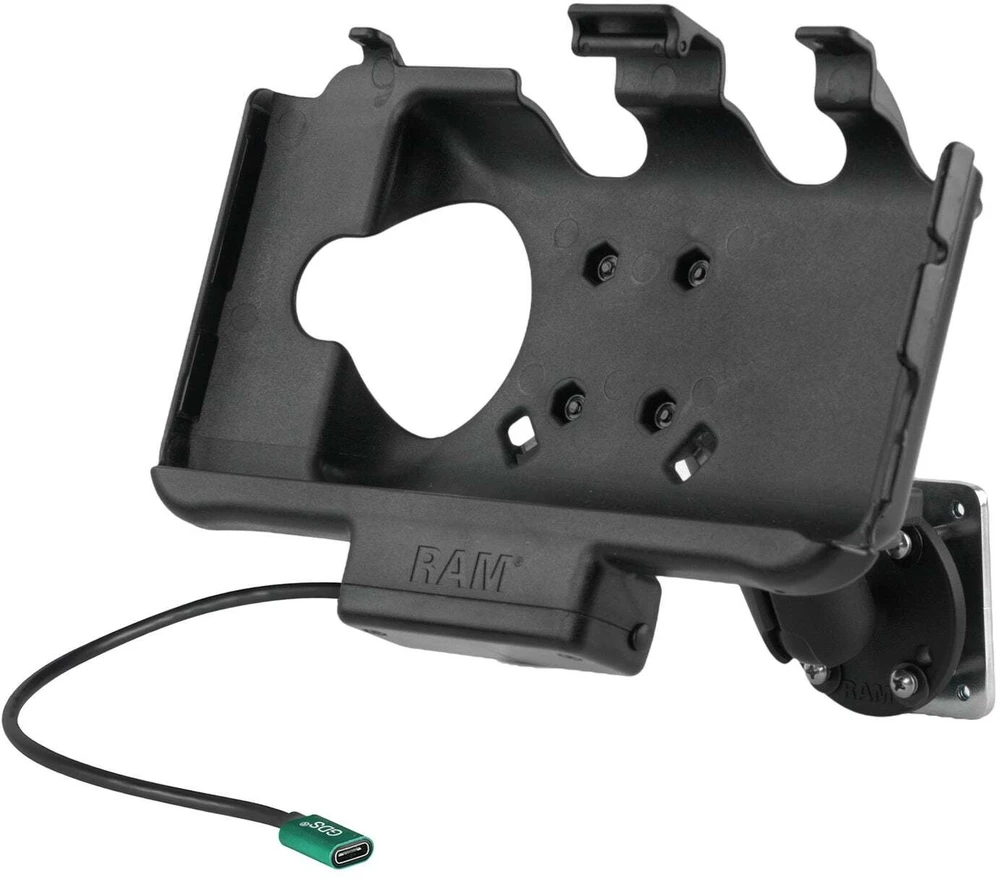 Ram Mounts UNPKD RAM EZ-ROLL'R DOCK FOR SAMSUNG TAB ACTIVE5 & TAB ACTIVE3 W/ BACKING PLATE AND HARDWIRE CHARGER