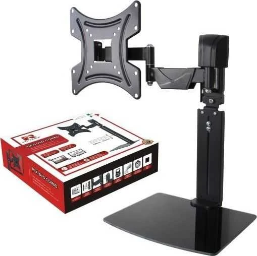 Red Eagle TELEVIZORIAUS ARBA MONITORIAUS LAIKIKLIS AX-FLEXI-DUO-COMBO WITH SHELF OPTICUM