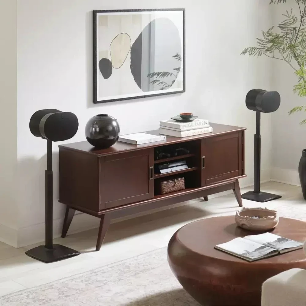 Laikiklis Sanus SANUS WSSE3A1, Floor, Juodas, Floor, Sonos Era 300, 65.4 cm, 108.6 cm