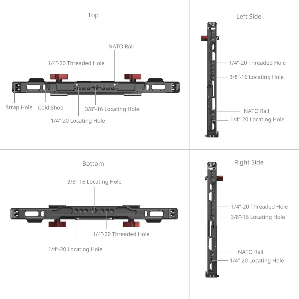 SmallRig planšetės laikiklis Cage 5059 Universal, skirtas iPad (MD5059)