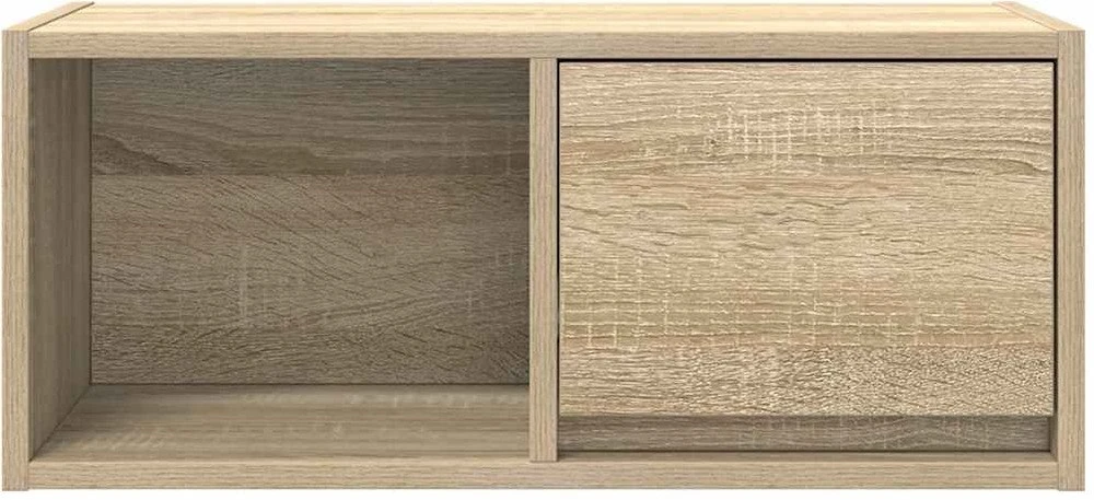 TV staliukas Televizoriaus spintelė, ąžuolo, 60x31x25,5 cm, apdirbta mediena