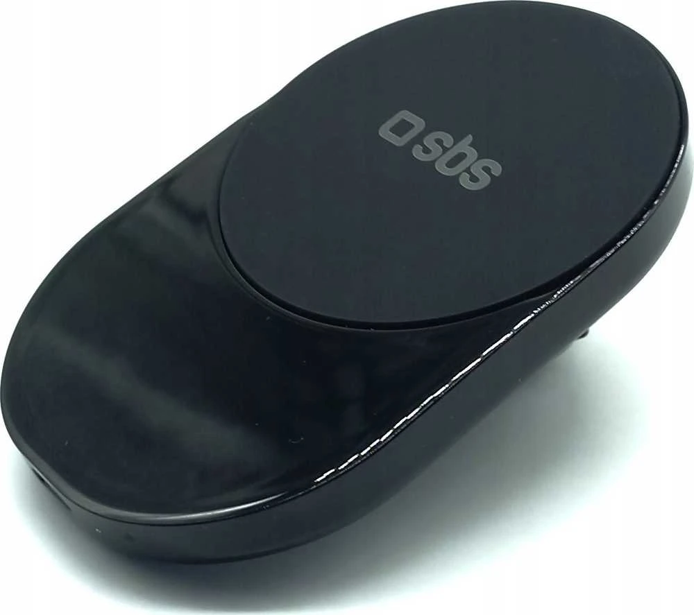 Qi2 belaidžio įkroviklio laikiklis SBS TESUPPVENTWIRQI215W, suderinamas su MagSafe - juodas