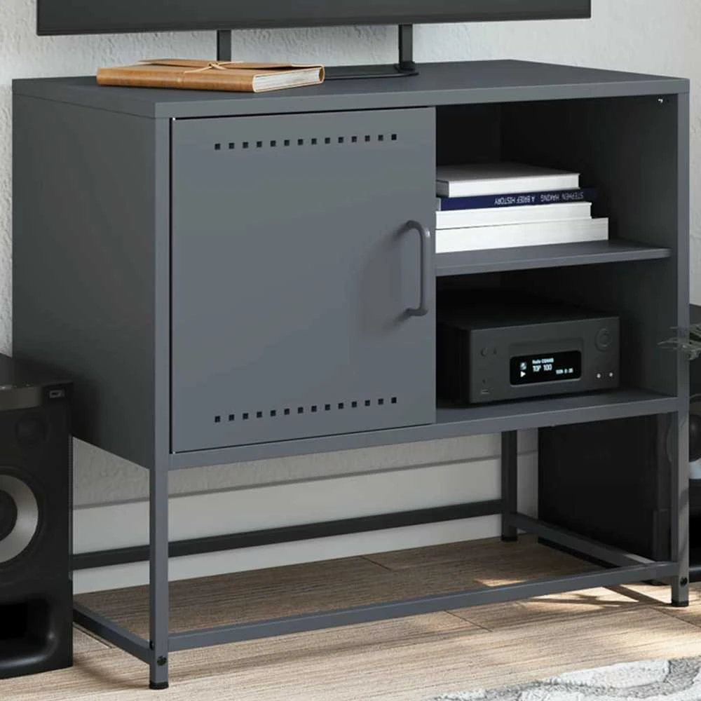 TV staliukas Televizoriaus spintelė, rožinė, 100,5x39x60,5cm, plienas