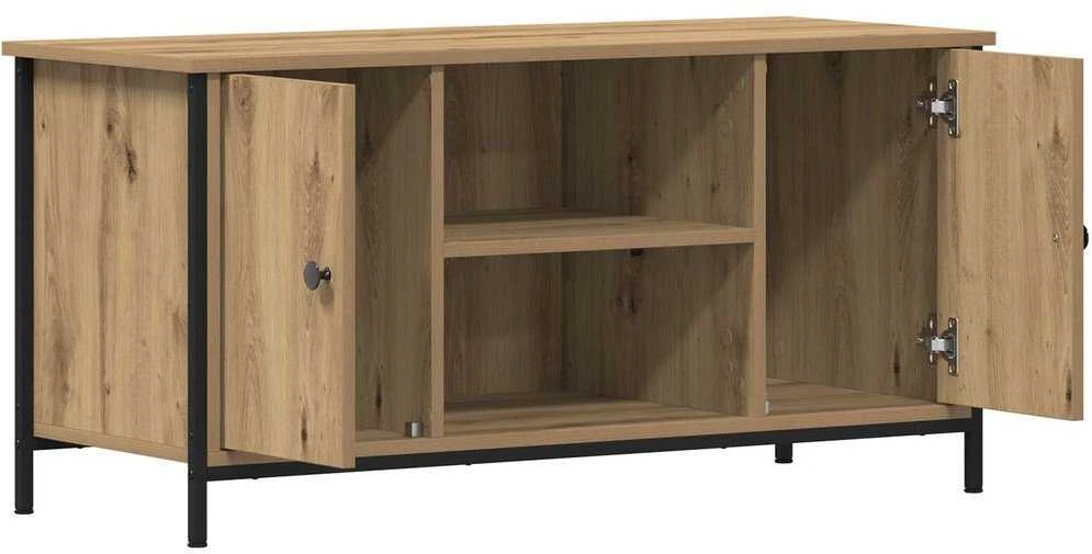 TV staliukas Televizoriaus spintelė 100 x 40 x 50 cm artisano ąžuolo