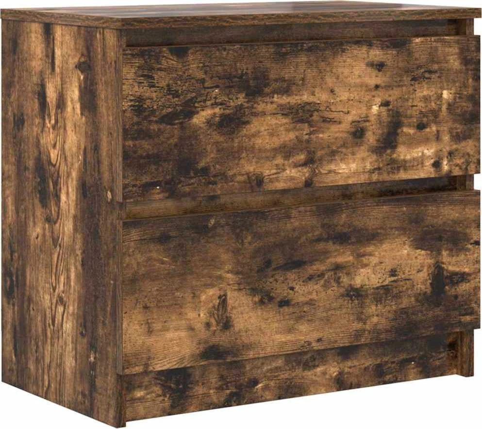 TV staliukas Televizoriaus spintelė, dūminio ąžuolo, 60x35x54 cm, mediena