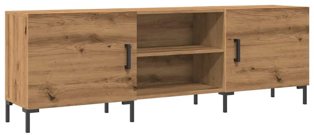 TV staliukas Televizoriaus spintelė, artisano ąžuolo, 150x30x50cm, mediena