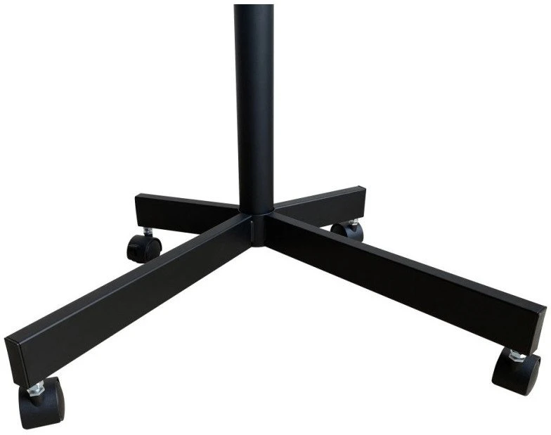 Laikiklis Techly Mobilus televizoriaus stovas-vežimėlis TV 32-60'' iki 40 kg reguliuojama AV lentyna