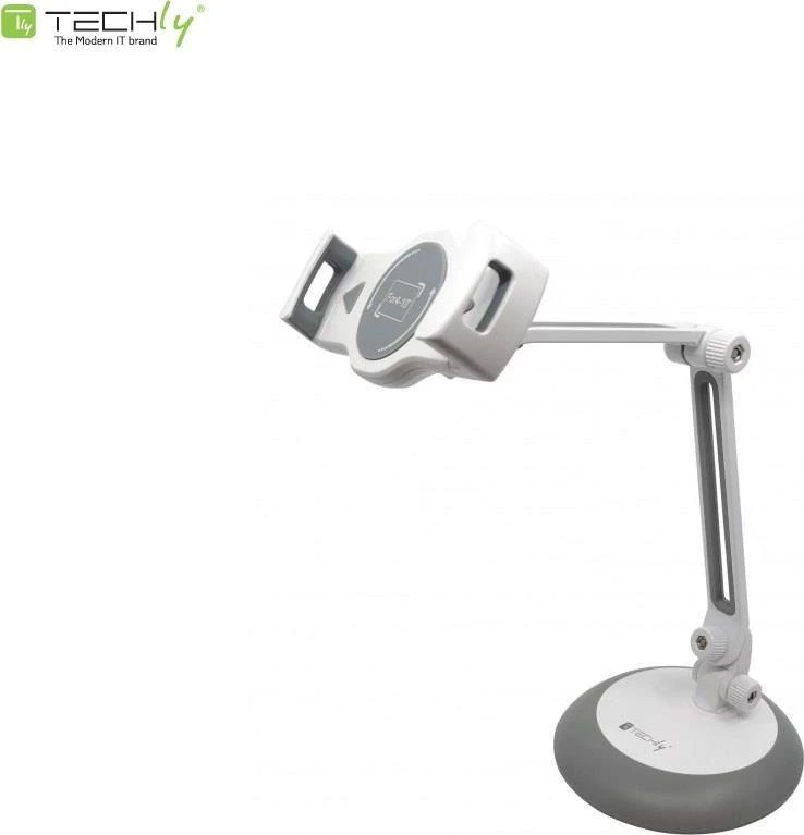 TECHLY 106817 Techly Universalus stalinis stovas išmaniajam telefonui ir planšetiniam kompiuteriui 4-10 reguliuojamas