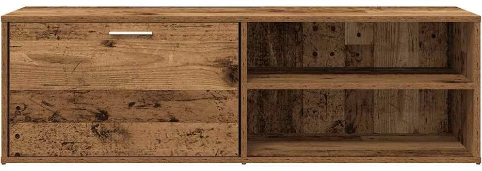 TV staliukas televizoriaus spintelė Old Wood 120x34x37 cm Engineered Wood
