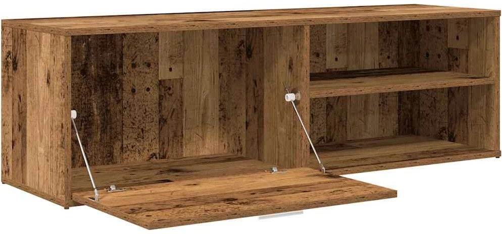 TV staliukas televizoriaus spintelė Old Wood 120x34x37 cm Engineered Wood