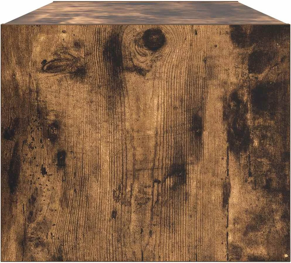TV staliukas Televizoriaus spintelė, dūminio ąžuolo, 80x31x25,5 cm, mediena
