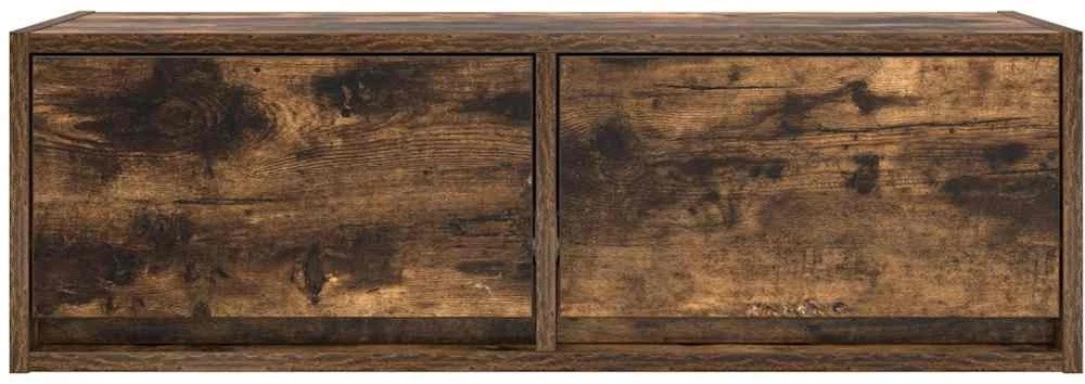 TV staliukas Televizoriaus spintelė, dūminio ąžuolo, 80x31x25,5 cm, mediena