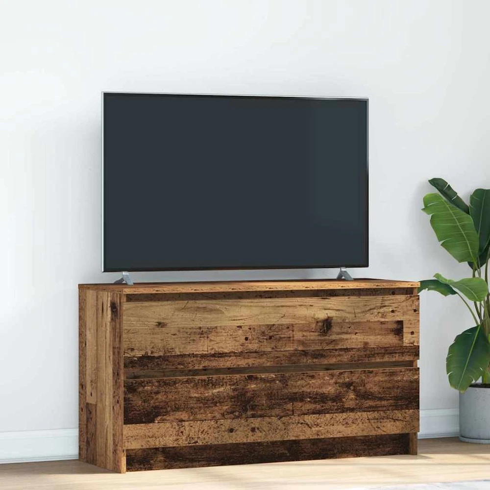 TV staliukas Televizoriaus spintelė, medienos, 100x35x54cm, apdirbta mediena