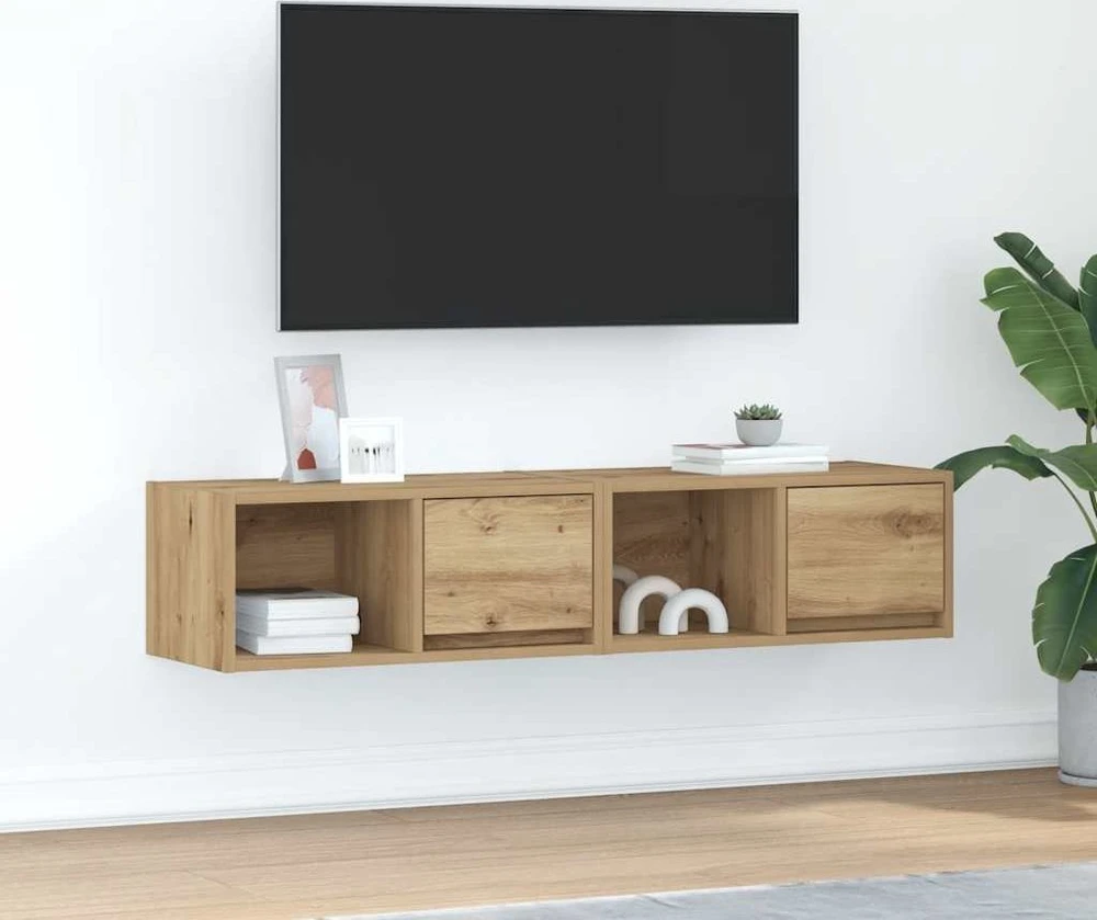 TV staliukas Televizoriaus spintelės, 2vnt., artisano, 60x31x25,5cm, mediena
