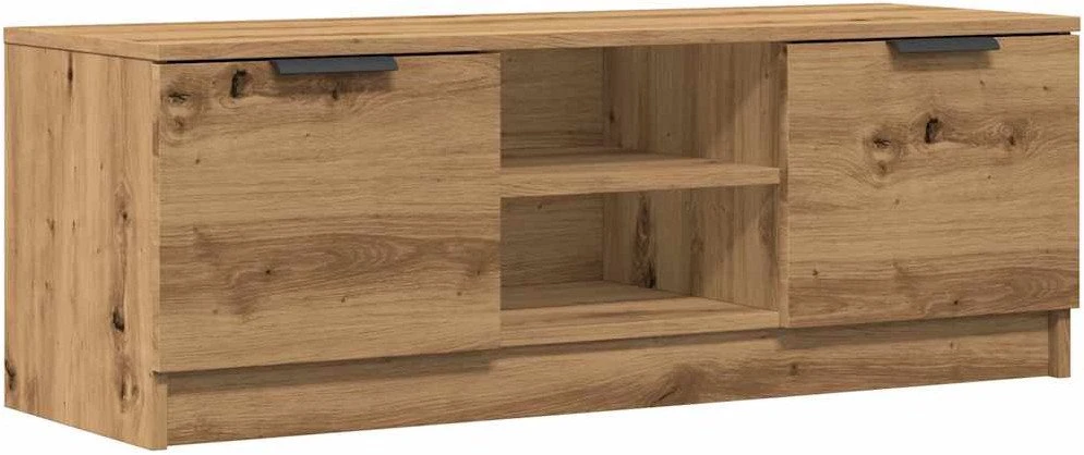 TV staliukas Televizoriaus spintelė, artisano ąžuolo, 102x35x36,5cm, mediena