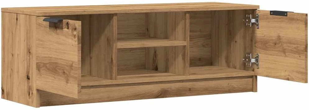 TV staliukas Televizoriaus spintelė, artisano ąžuolo, 102x35x36,5cm, mediena