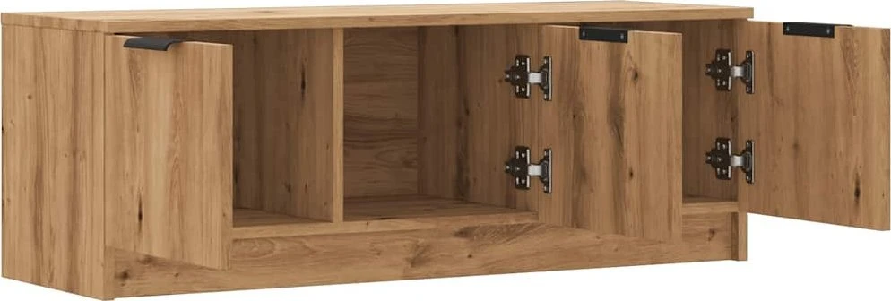 TV staliukas Televizoriaus spintelė, artisano ąžuolo, 102x35x36,5cm, mediena