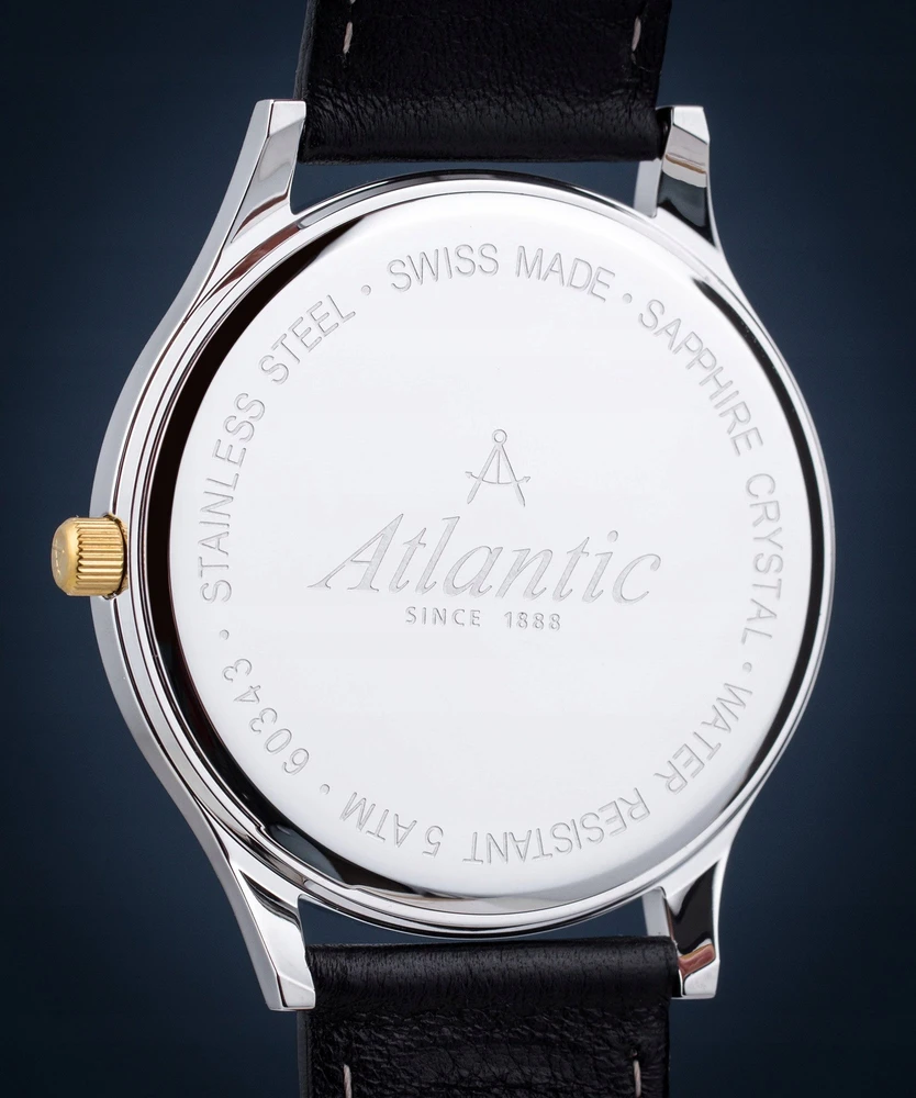 Atlantic Seabase Vyriškas laikrodis 60343.43.11 su dėžute