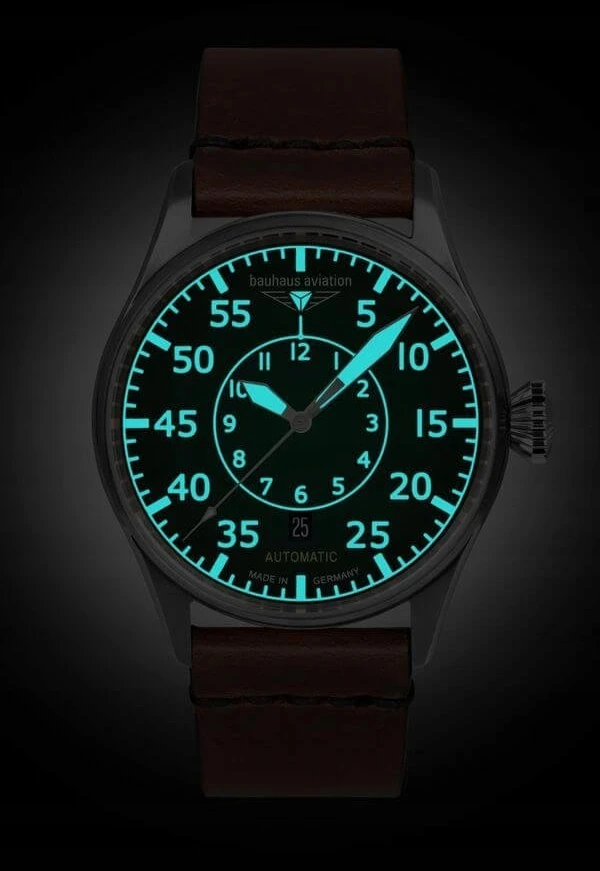Laikrodis Bauhaus Aviation 27564, automatinis