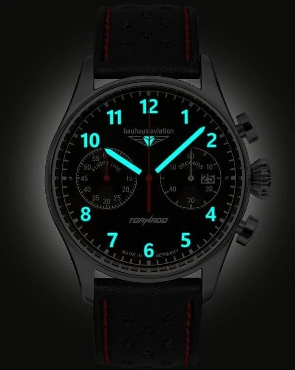 Bauhaus Laikrodis Bauhaus Aviation Tornado 27702, 42 mm