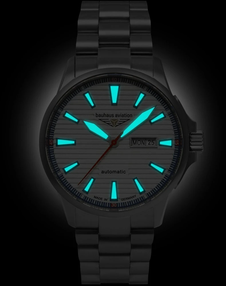Laikrodis Bauhaus Laikrodis Bauhaus Aviation Titanium 2862M1 42mm