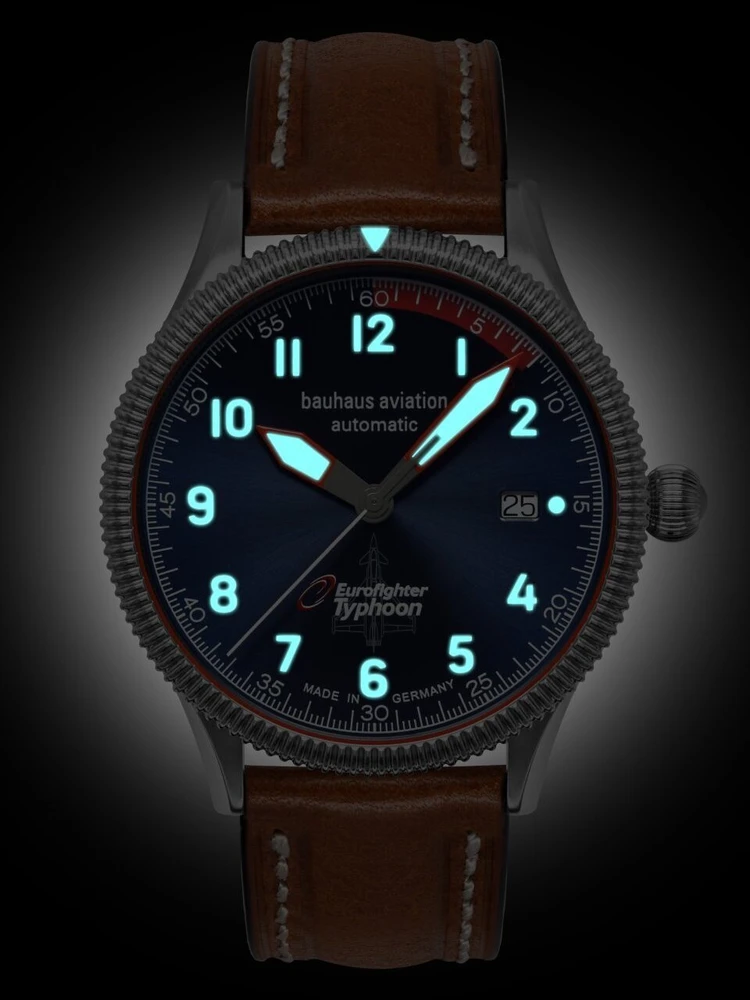 Bauhaus Laikrodis Bauhaus Aviation Eurofighter 25563 40mm