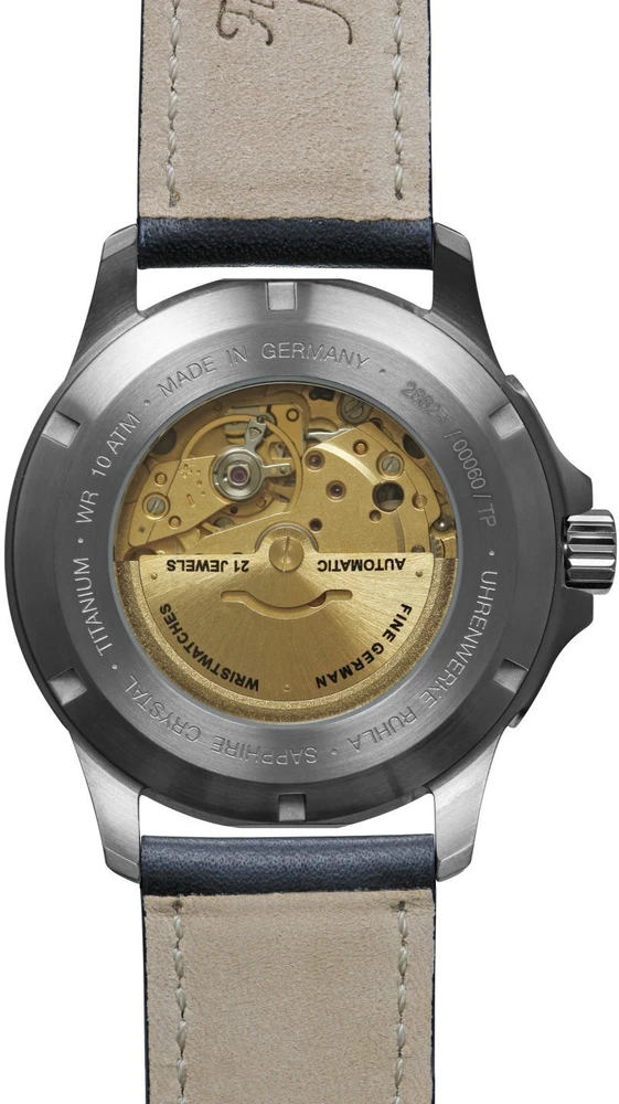 Laikrodis Bauhaus Aviation Titanium 28621, 42mm