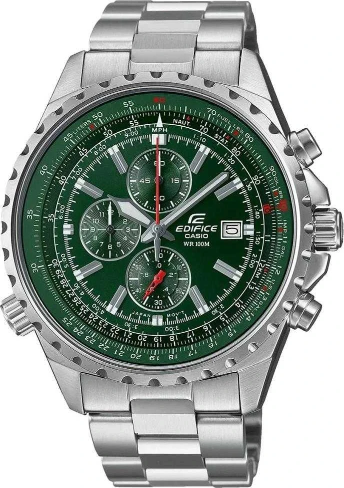 Laikrodis Casio EF-527D-3AVUEF - Sukurtas aviatoriams