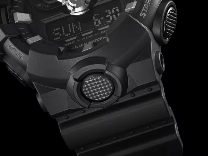 Laikrodis Casio G-Shock GA-700-1BER, Juodas
