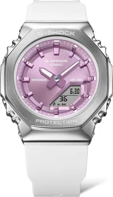 Casio G-Shock analoginis-skaitmeninis moteriškas laikrodis, GM-S2110-7A6ER