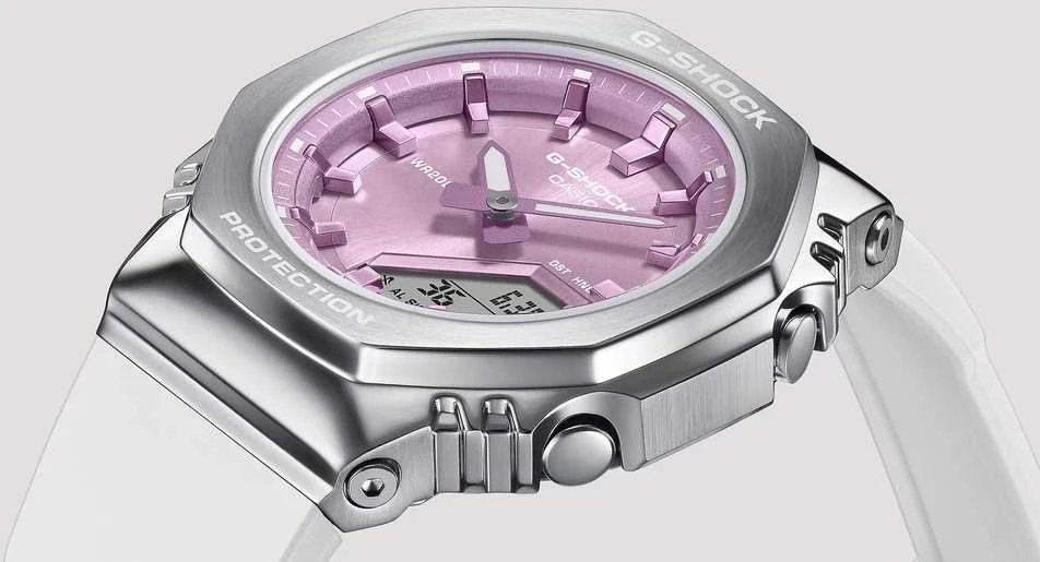 Casio G-Shock analoginis-skaitmeninis moteriškas laikrodis, GM-S2110-7A6ER