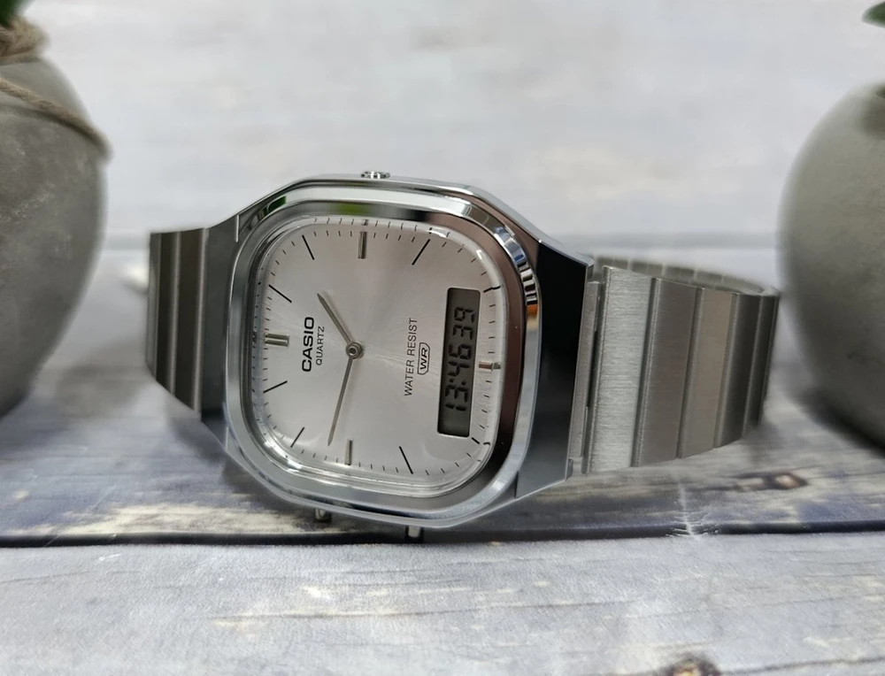 Casio Collection Vintage Vyriškas laikrodis CASIO VINTAGE AQ-240E-7AEF + dėžutė