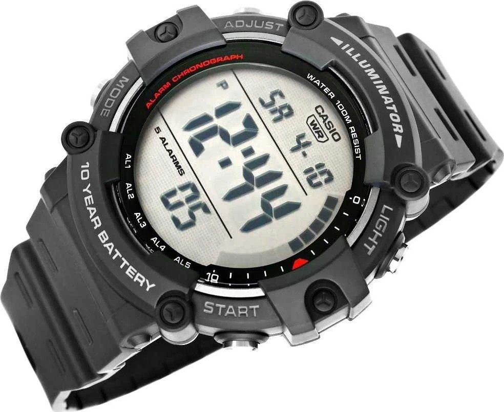 Vyriškas laikrodis Casio Sport Illuminator AE-1500WH-1A, Juodos spalvos