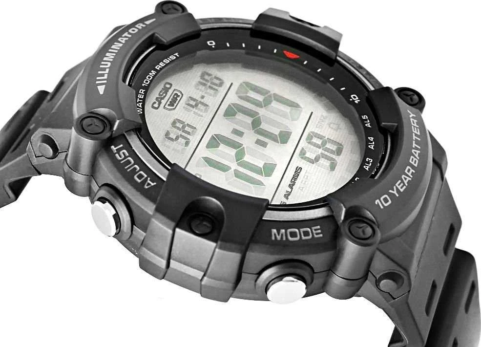 Vyriškas laikrodis Casio Sport Illuminator AE-1500WH-1A, Juodos spalvos
