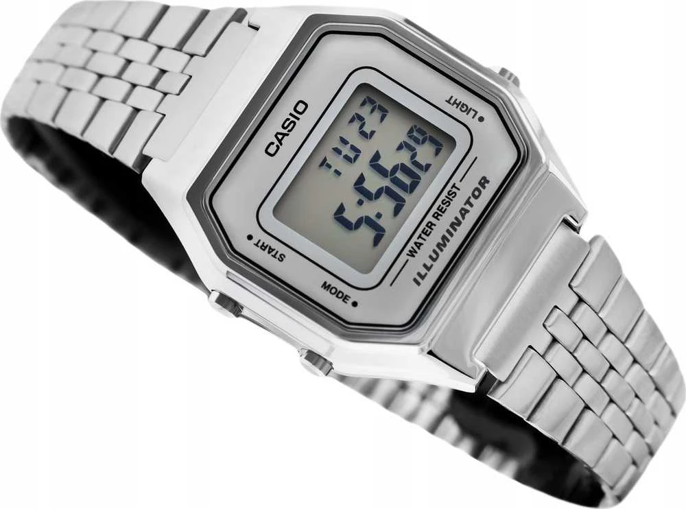 Laikrodis moterims CASIO LA-680WA-7 (zd631b) + BOX