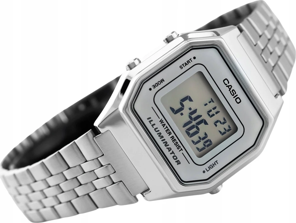 Laikrodis moterims CASIO LA-680WA-7 (zd631b) + BOX