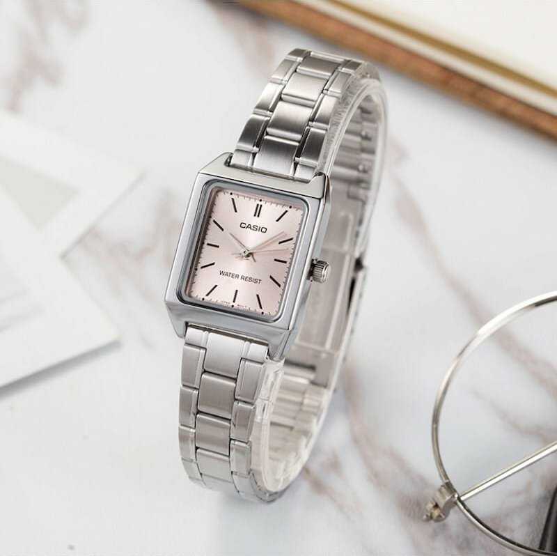 Laikrodis CASIO LTP-V007D-4E WOMEN'S WATCH + BOX (zd638c)