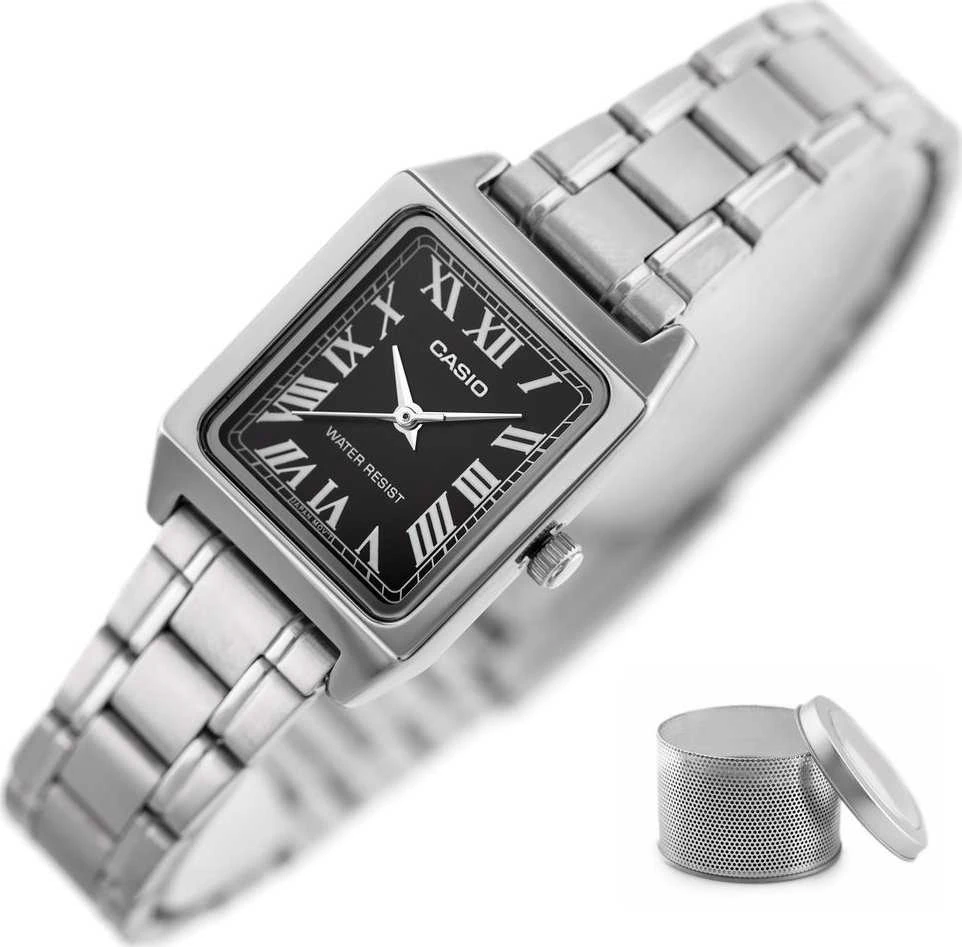 CASIO LTP-V007D-1B moteriškas laikrodis + dėžutė (zd639a)