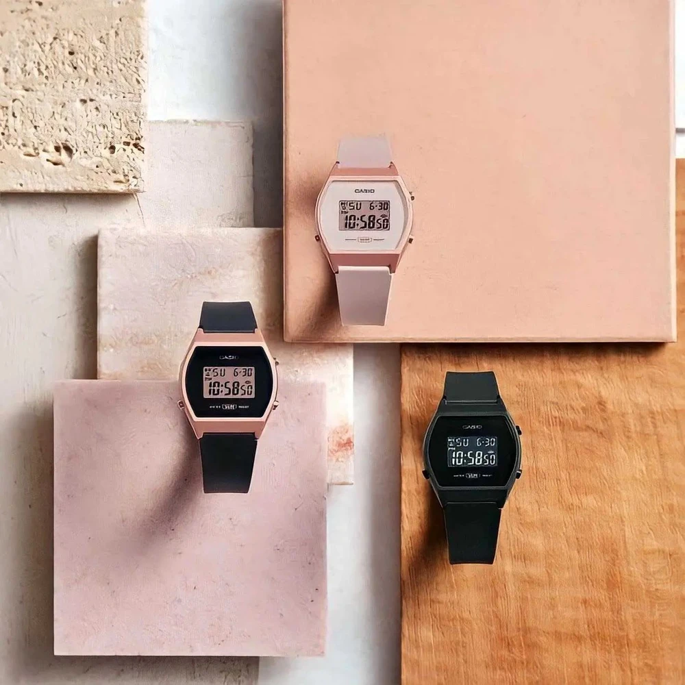 Laikrodis moterims CASIO Vintage Digital LW-204-4AEF + BOX